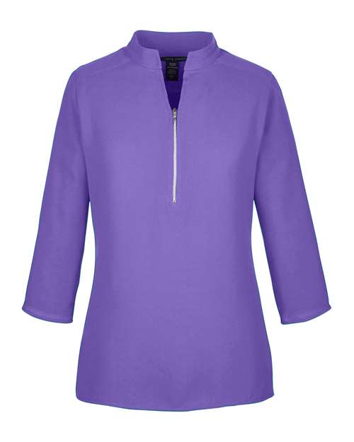 Devon & Jones DP611W Women's Perfect Fit™ Three-Quarter Sleeve Crepe Tunic