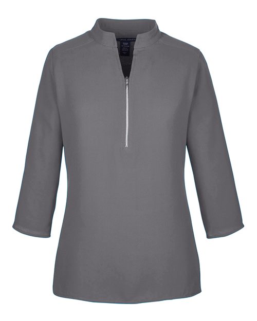 Devon & Jones DP611W Women's Perfect Fit™ Three-Quarter Sleeve Crepe Tunic