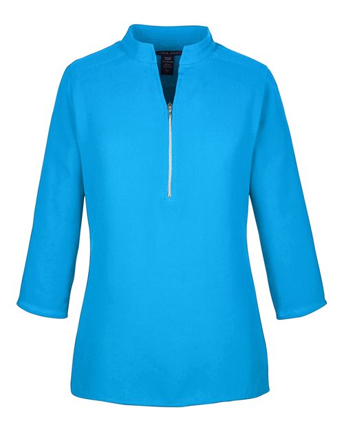 Devon & Jones DP611W Women's Perfect Fit™ Three-Quarter Sleeve Crepe Tunic