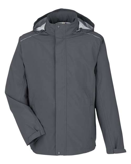 CORE365 CE712 Men's Barrier Packable Waterproof Rain Jacket