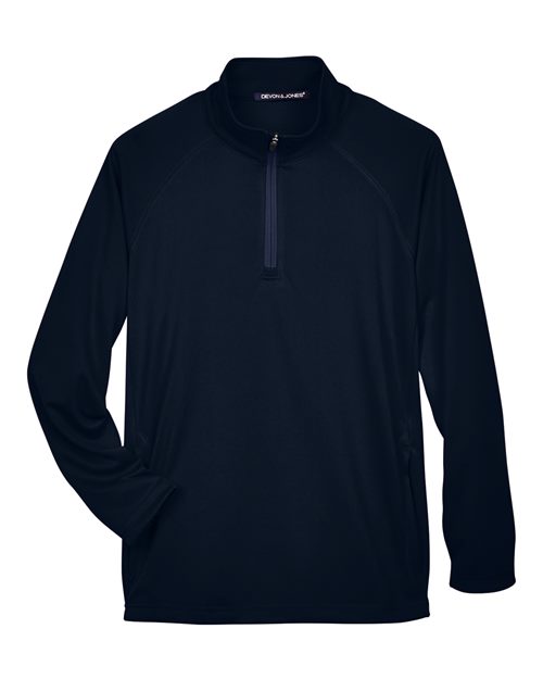 Devon & Jones DG440 Men's Stretch Tech-Shell® Compass Quarter-Zip Pullover