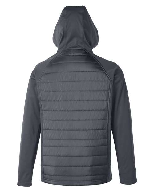 CORE365 CE808 Unisex Techno Lite Hybrid Hooded Jacket