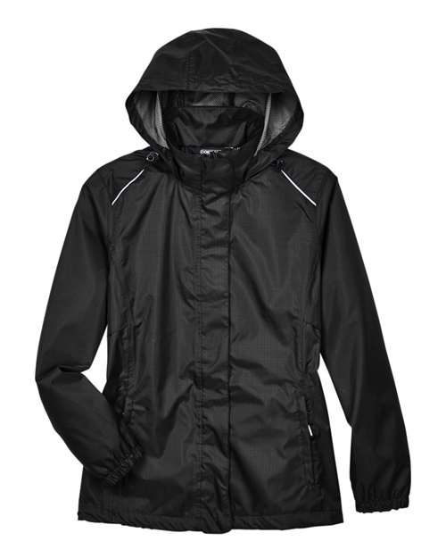 CORE365 78185 Women's Climate Seam-Sealed Lightweight Variegated Ripstop Jacket
