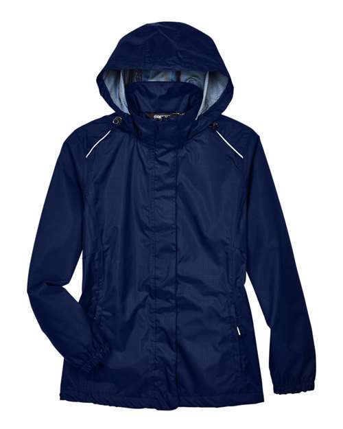 CORE365 78185 Women's Climate Seam-Sealed Lightweight Variegated Ripstop Jacket