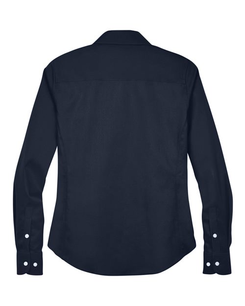 Devon & Jones DG530W Women's Crown Collection® Solid Stretch Twill Woven Dress Shirt