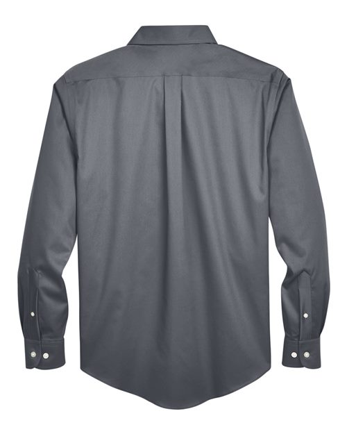 Devon & Jones DG530T Men's Tall Crown Collection® Solid Stretch Twill Woven Dress Shirt