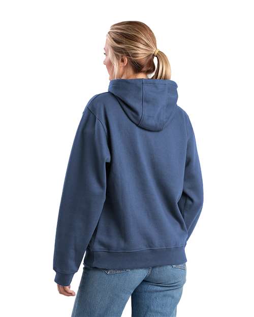 Berne Apparel WSP418 Women's Heritage Zippered Pocket Hooded Sweatshirt