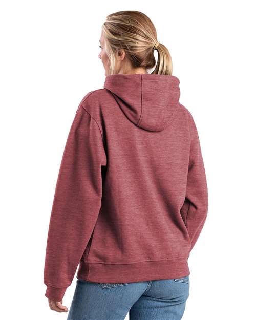 Berne Apparel WSP418 Women's Heritage Zippered Pocket Hooded Sweatshirt