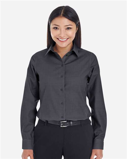 Devon & Jones DG532W Women's Crown Collection® Royal Dobby Woven Dress Shirt