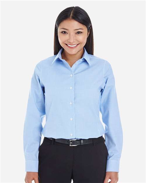 Devon & Jones DG532W Women's Crown Collection® Royal Dobby Woven Dress Shirt