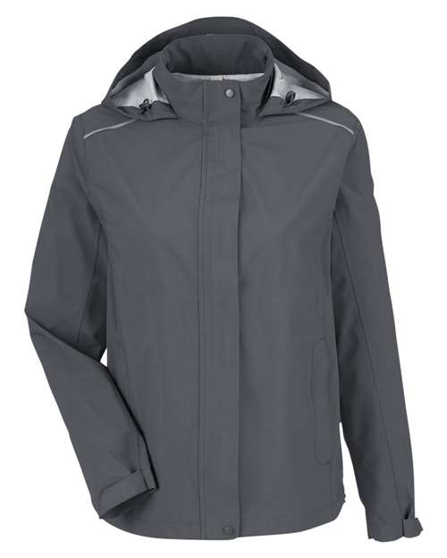 CORE365 CE712W Women's Barrier Packable Waterproof Rain Jacket