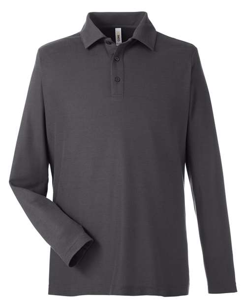 CORE365 CE112L Men's Fusion ChromaSoft™ Long Sleeve Pique Polo