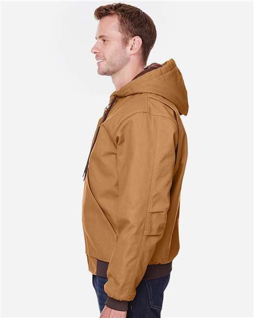 Berne Apparel HJ51T Men's Tall Highland Washed Cotton Duck Hooded Jacket