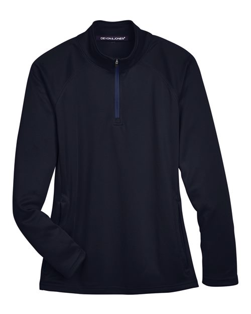 Devon & Jones DG440W Women's Stretch Tech-Shell® Compass Quarter-Zip Pullover