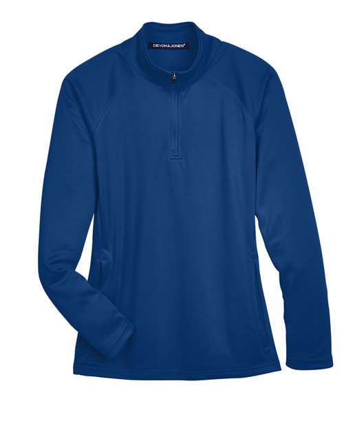 Devon & Jones DG440W Women's Stretch Tech-Shell® Compass Quarter-Zip Pullover