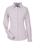 Devon & Jones DG540W Women's CrownLux Performance® Micro Windowpane Woven Dress Shirt
