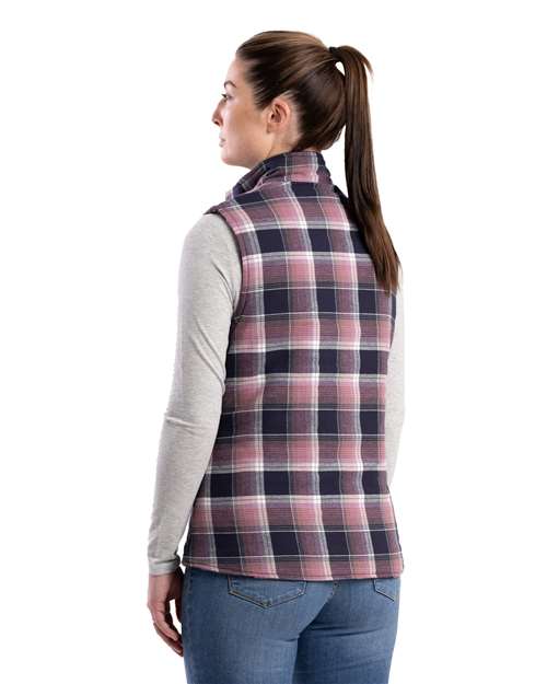Berne Apparel WV16 Women's Insulated Flannel Vest