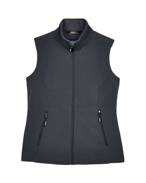CORE365 CE701W Women's Cruise Two-Layer Fleece Bonded Soft Shell Vest