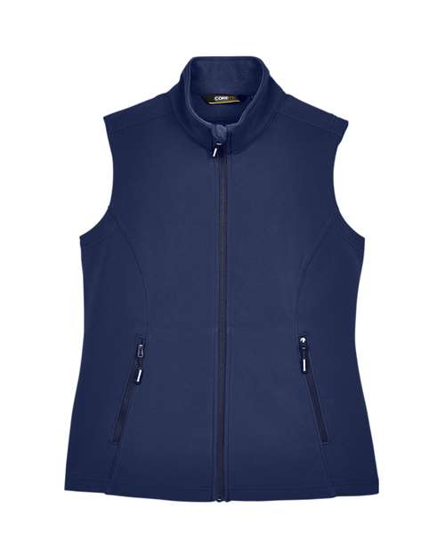 CORE365 CE701W Women's Cruise Two-Layer Fleece Bonded Soft Shell Vest