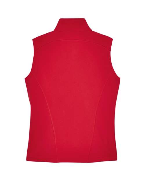 CORE365 CE701W Women's Cruise Two-Layer Fleece Bonded Soft Shell Vest