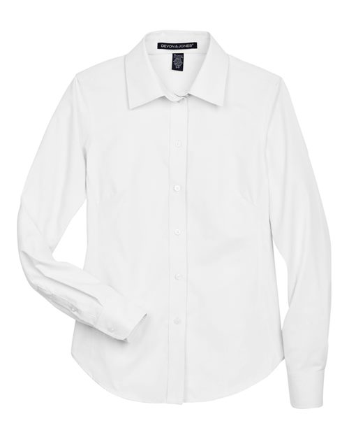 Devon & Jones D630W Women's Crown Collection® Oxford Woven Dress Shirt