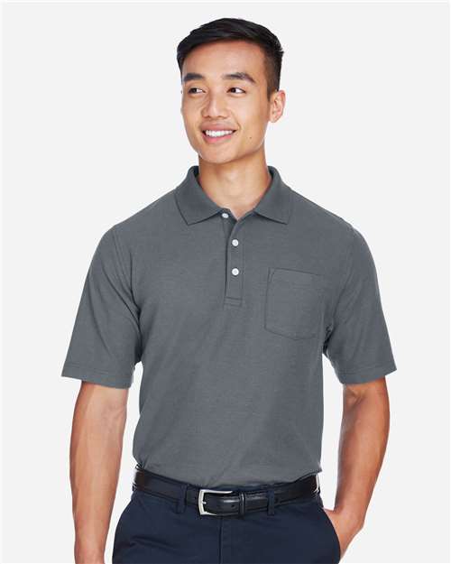 Devon & Jones DG150P Men's DRYTEC20™ Performance Pocket Polo