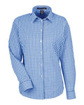 Devon & Jones DG536W Women's CrownLux Performance® Gingham Dress Shirt