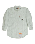 Berne Apparel FRSH21 Men's Flame-Resistant Down Plaid Work Shirt