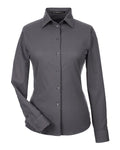 Devon & Jones DG535W Women's CrownLux Performance® Tonal Mini Check Woven Dress Shirt