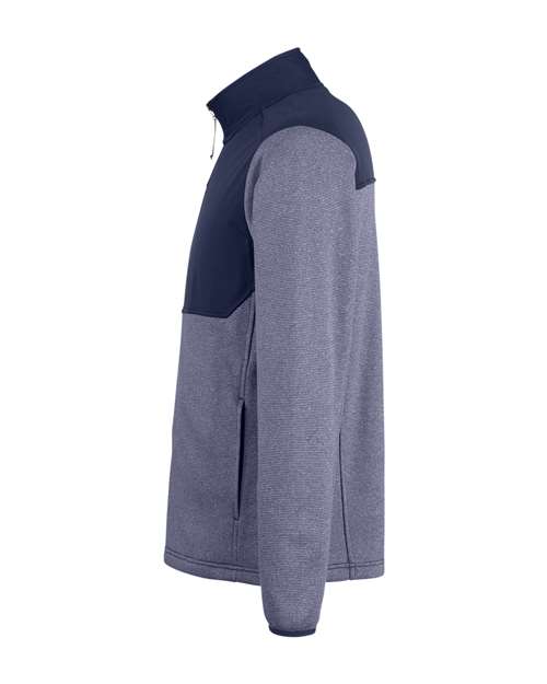 CORE365 CE74 Men's Venture Heathered Stripe Hybrid Jacket