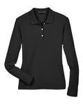 Devon & Jones D110W Women's Pima Piqué Long Sleeve Polo