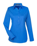 Devon & Jones DP610W Women's Perfect Fit™ Half-Placket Tunic Dress Shirt