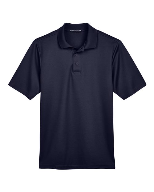 Devon & Jones DG20T Men's Tall CrownLux Performance® Plaited Polo