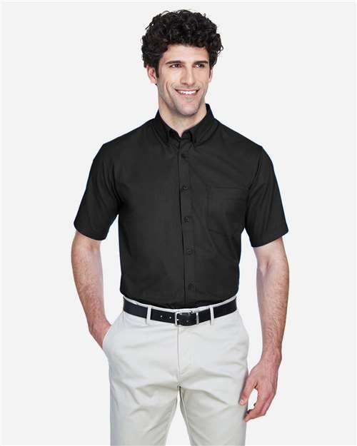 CORE365 88194T Men's Tall Optimum Short Sleeve Twill Dress Shirt