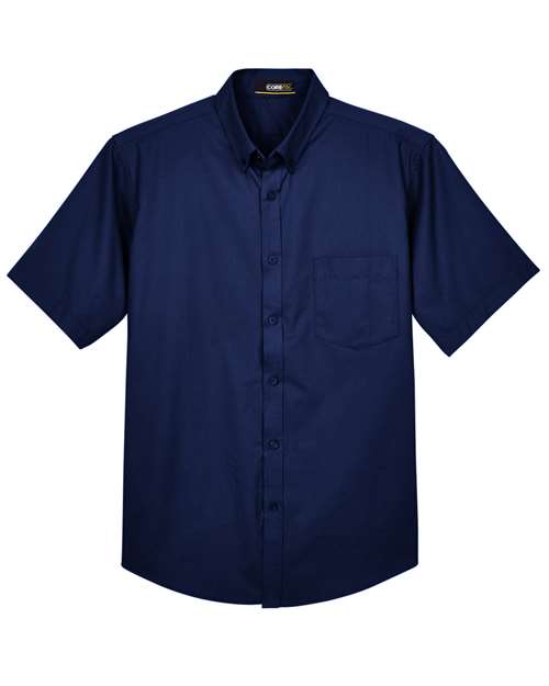 CORE365 88194T Men's Tall Optimum Short Sleeve Twill Dress Shirt