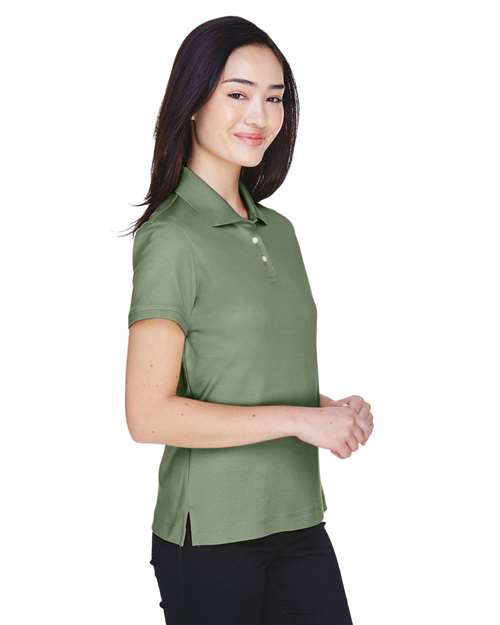 Devon & Jones D140SW Women's Perfect Pima Interlock Polo