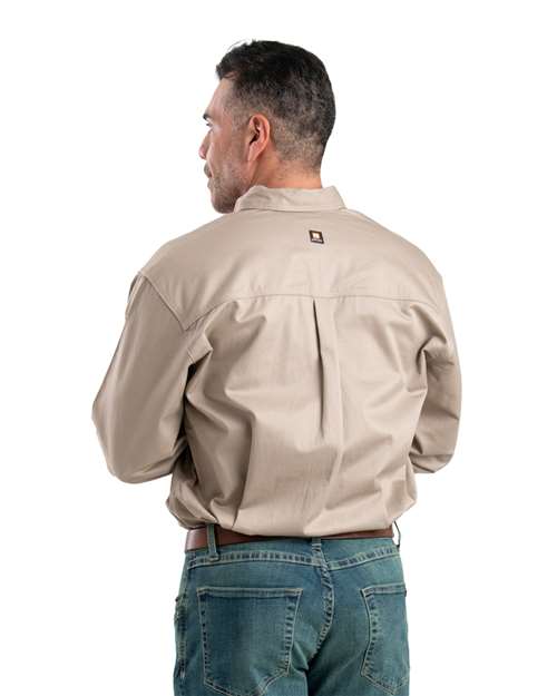 Berne Apparel FRSH10 Men's Flame-Resistant Button-Down Work Shirt
