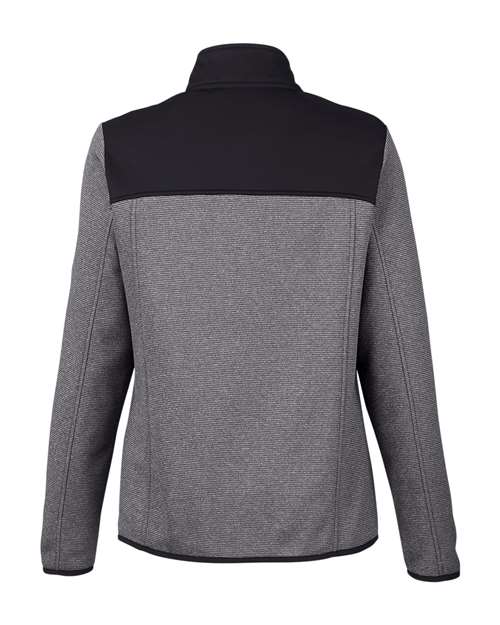 CORE365 CE74W Women's Venture Heathered Stripe Hybrid Jacket