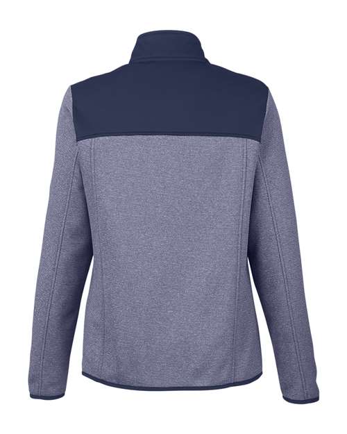 CORE365 CE74W Women's Venture Heathered Stripe Hybrid Jacket