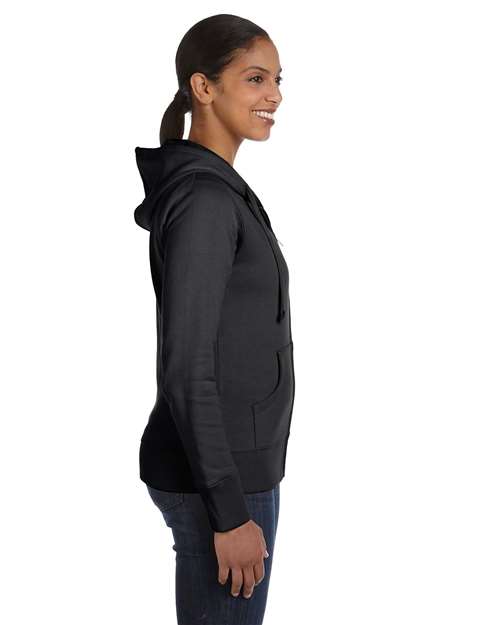 econscious EC4501 Women's Full-Zip Hooded Sweatshirt