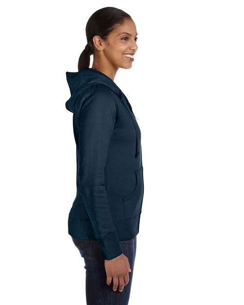 econscious EC4501 Women's Full-Zip Hooded Sweatshirt