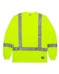 Berne Apparel HVK013 Men's Hi-Vis Class 3 Performance Pocket T-Shirt