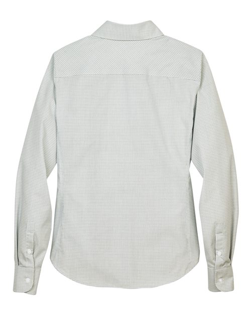 Devon & Jones DG510W Women's Crown Collection® Micro Tattersall Woven Dress Shirt