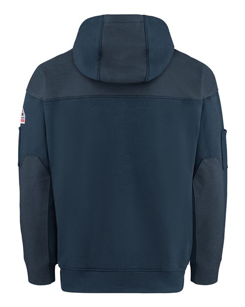 Bulwark SMM4 Men's Flame-Resistant Fleece Hooded Sweatshirt