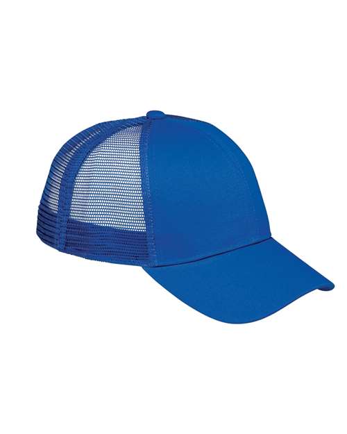 Big Accessories BX019 Twill Front Trucker Cap