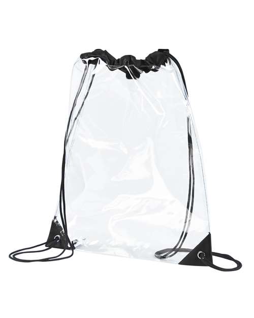 BAGedge BE253 PVC Clear Drawstring Bag