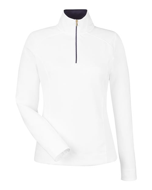Fairway & Greene F12250 Women's Wells Tech Quarter-Zip Pullover