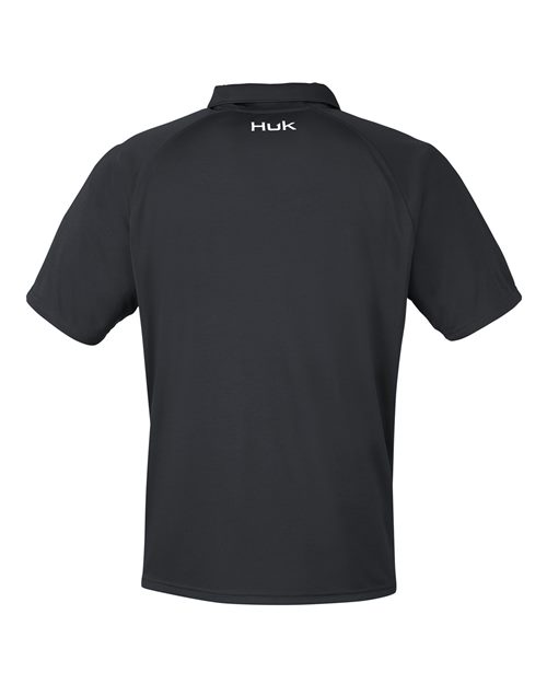 HUK H12L005 Men's LoPro Solid Performance Polo