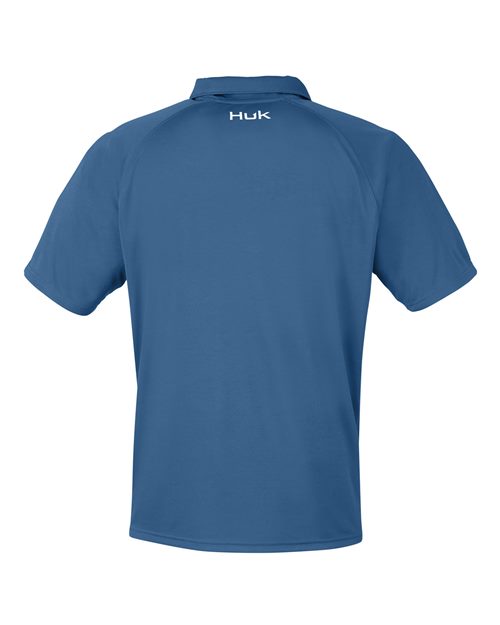 HUK H12L005 Men's LoPro Solid Performance Polo