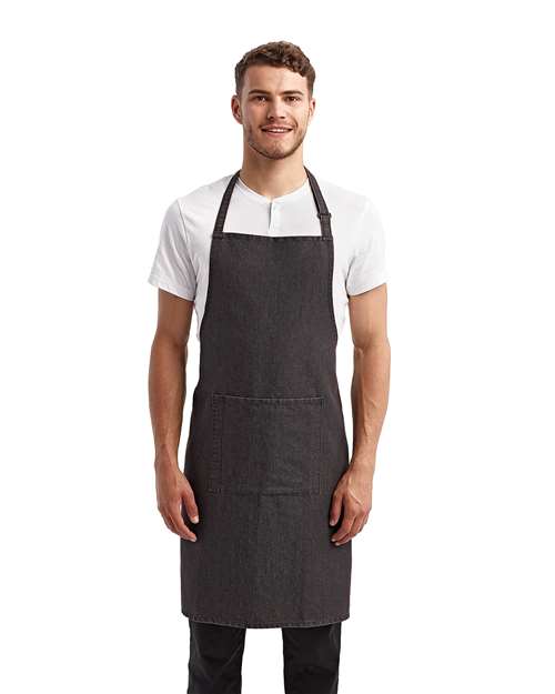 Artisan Collection by Reprime RP154 Recycled Pocket Bib Apron